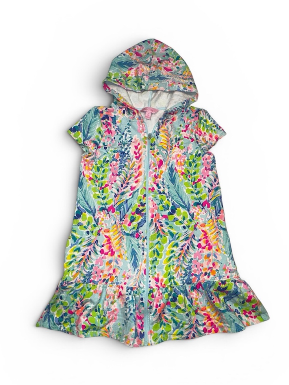 Lilly Pulitzer Pool / Beach Coverup Like New Size youth L 8/10